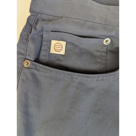 Marine Layer Men's 5 Pocket Breeze Slim Fit Pant Ombre Blue Size 30/32 - Picture 5 of 8